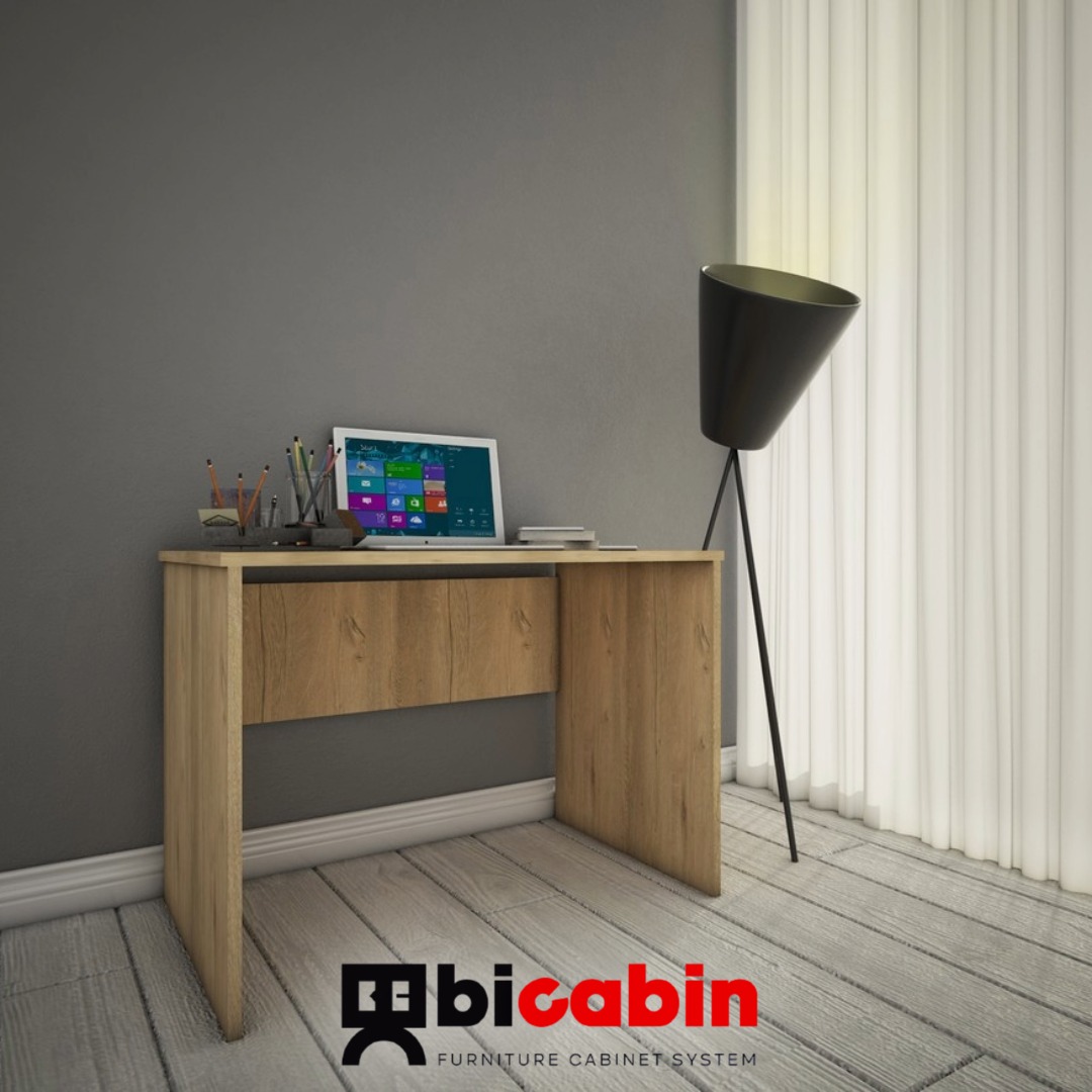 Homely Desk Ofis Laptop Bilgisayar Çalışma Masası -Lefkas Meşe